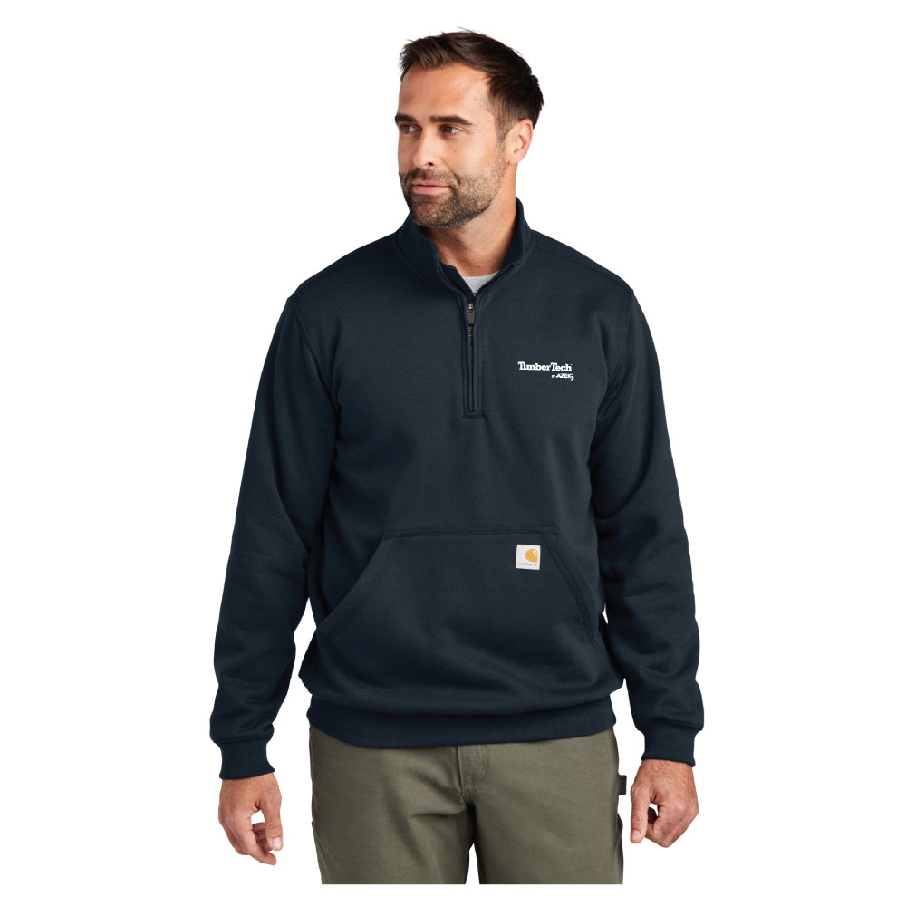 Carhartt® Midweight 1/4-Zip Mock Neck Sweatshirt / AZEK Contractor Store